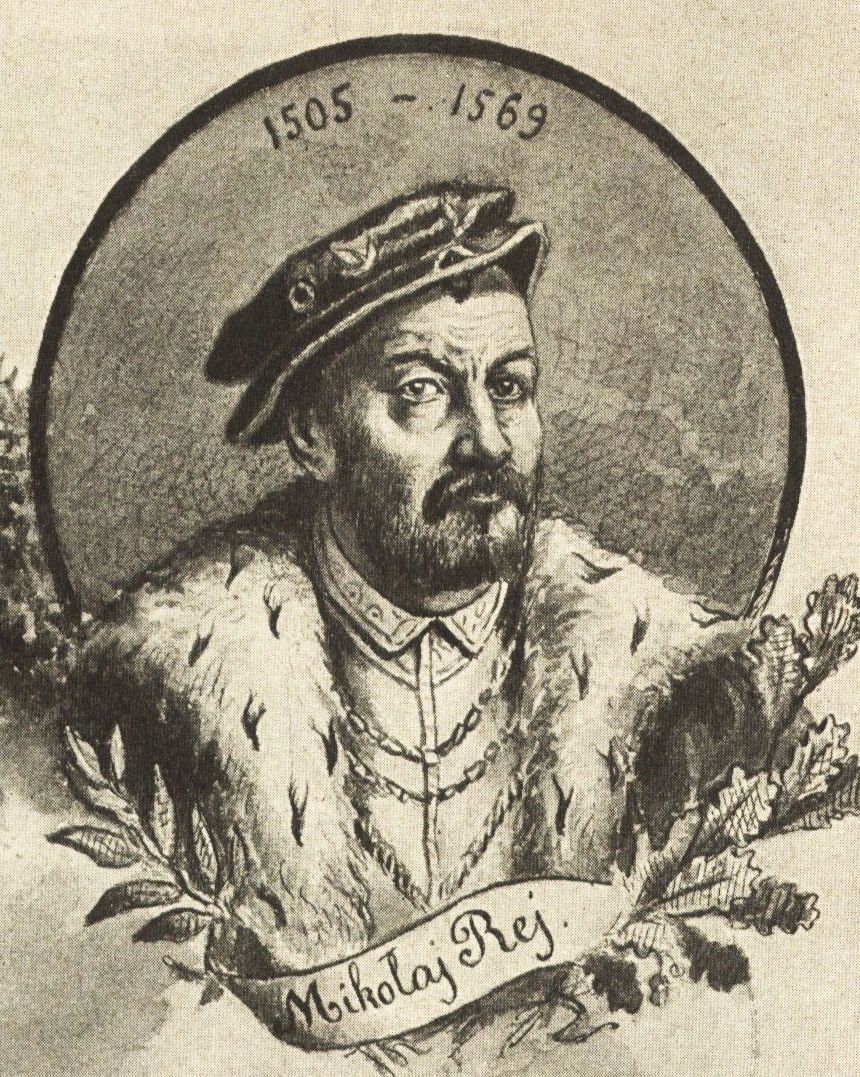 Mikolaj Rej (obraz: Jan Gwalbert Olszewski)