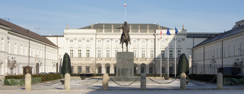 Palac Prezydencki w Warszawie (fot. mk)