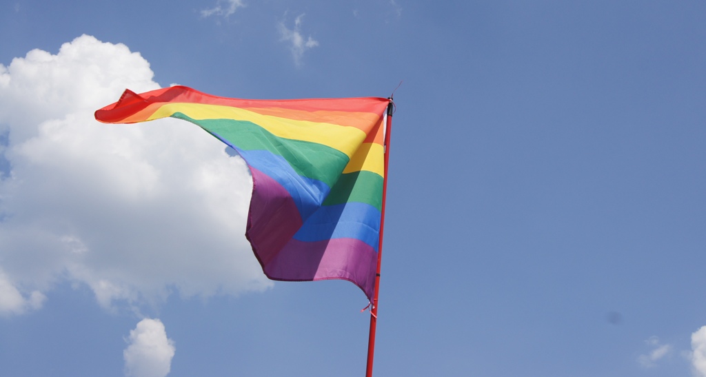 Teczowa flaga, LGBT (fot. Michal Karski)