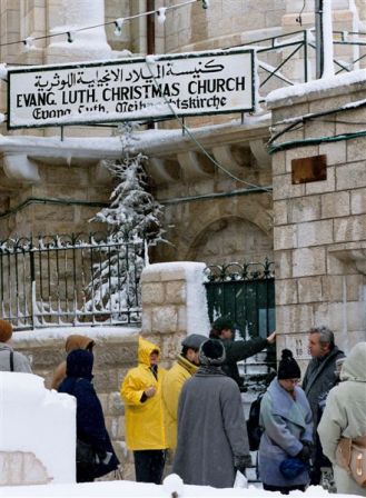 Luteranski kosciol Bozego Narodzenia w Betlejem (fot. Roman Pawlas)
