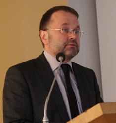 ks. prof. Boguslaw Milerski podczas V Ekumenicznego Forum Katechetycznego (fot. Michal Karski)