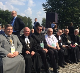 Przedstawiciele Kosciolow Polskiej Rady Ekumenicznej wizyty papieza Franciszka w Brzezince, Swiatowe Dni Mlodziezy 2016 (fot. PRE)