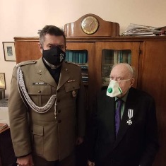 Ks. Tadeusz Jelinek i prof. Rafal Andrzej Leszczynski (fot. EDW)